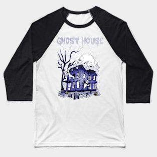 Ghost house Baseball T-Shirt